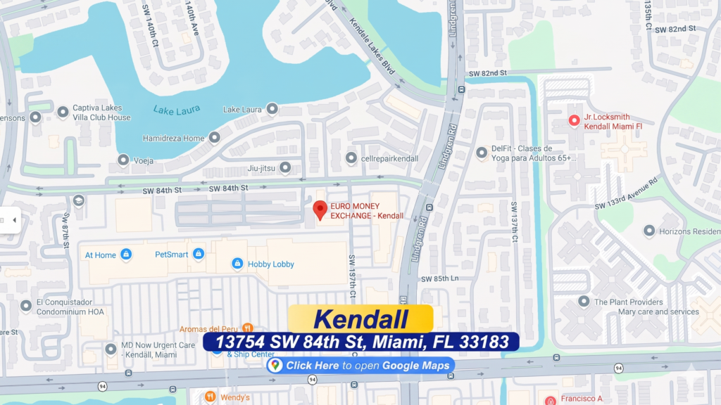 EURO MONEY EXCHANGE - Kendall